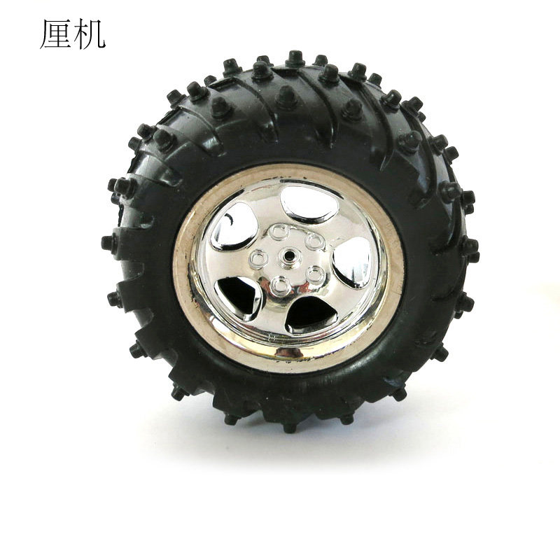 3*55mm越野车轮 橡胶防滑车轮自制四驱车小赛车模型玩具小轮子,电子元器件市场,电子专用材料,淘宝优惠券,粉丝福利购,淘宝优惠卷