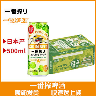 11月产日本原装进口麒麟一番榨冬季限定新鲜酒花500ml整箱