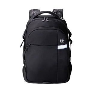 SUISSEWIN瑞士军刀男女通用商务休闲旅行纯色正品双肩背包sn9610