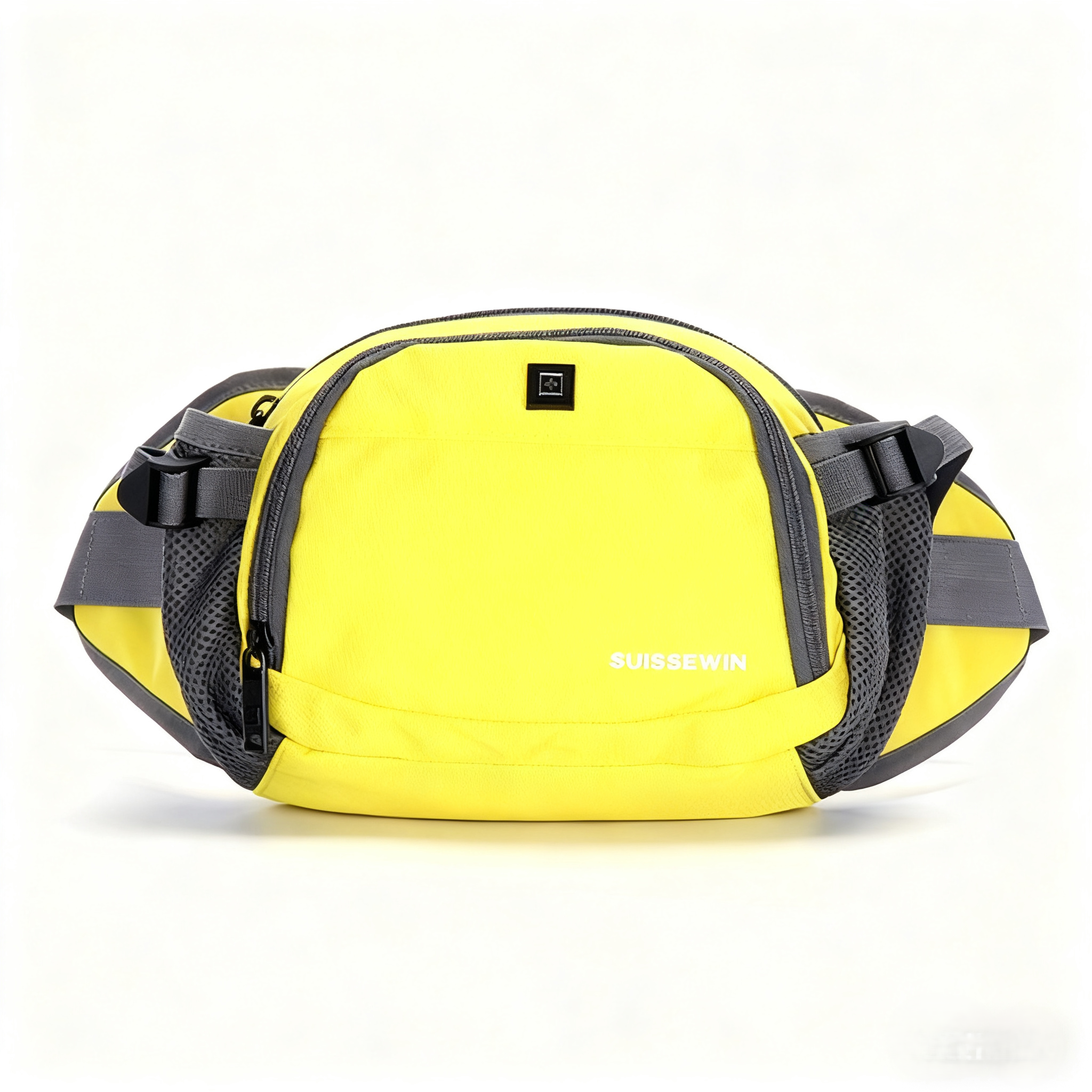 祥兴箱包SUISSEWIN经典休闲通勤男女同款腰包旅行包大容量包包