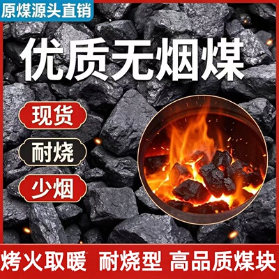 家用室内取暖无烟煤香炭块无