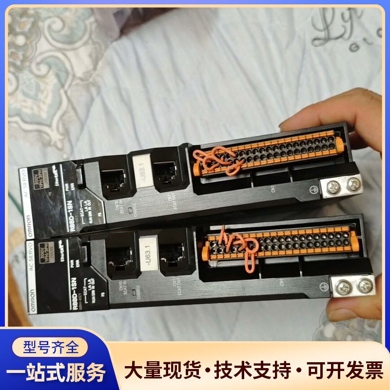 欧姆龙伺服驱动器R88D-1SN02H-ECT，成色9新以上