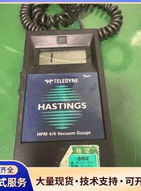 Hastings HPM4/6 真空计，真空表， 能开机