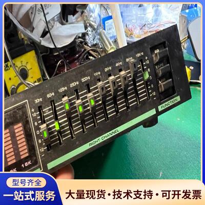 山水RG-770双十段均衡器，带频谱显示，220V电压议价0
