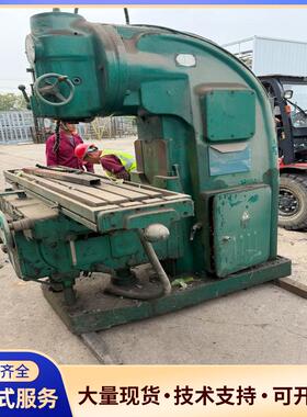 南通53K立式铣床，工作台尺寸400×1600mm，绿色机.