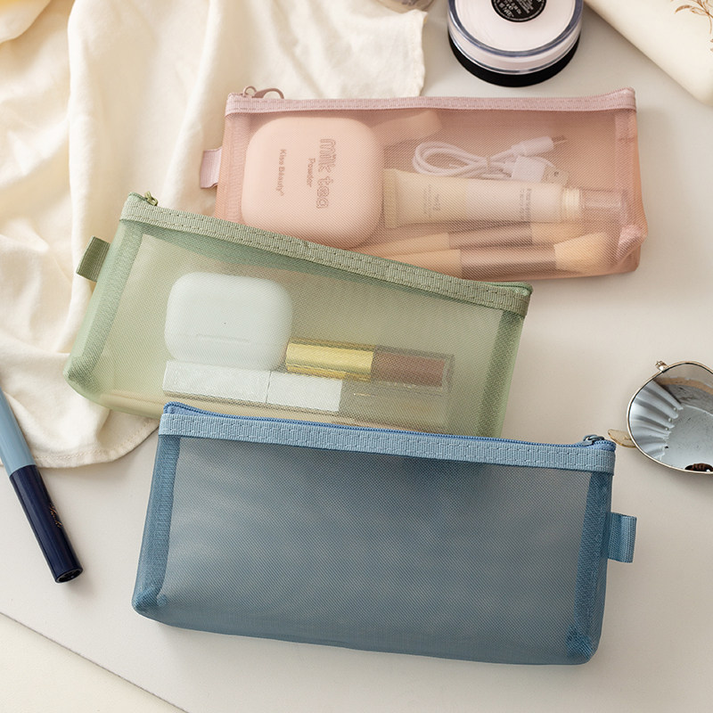 口红包化妆袋子透明收纳小包刷包