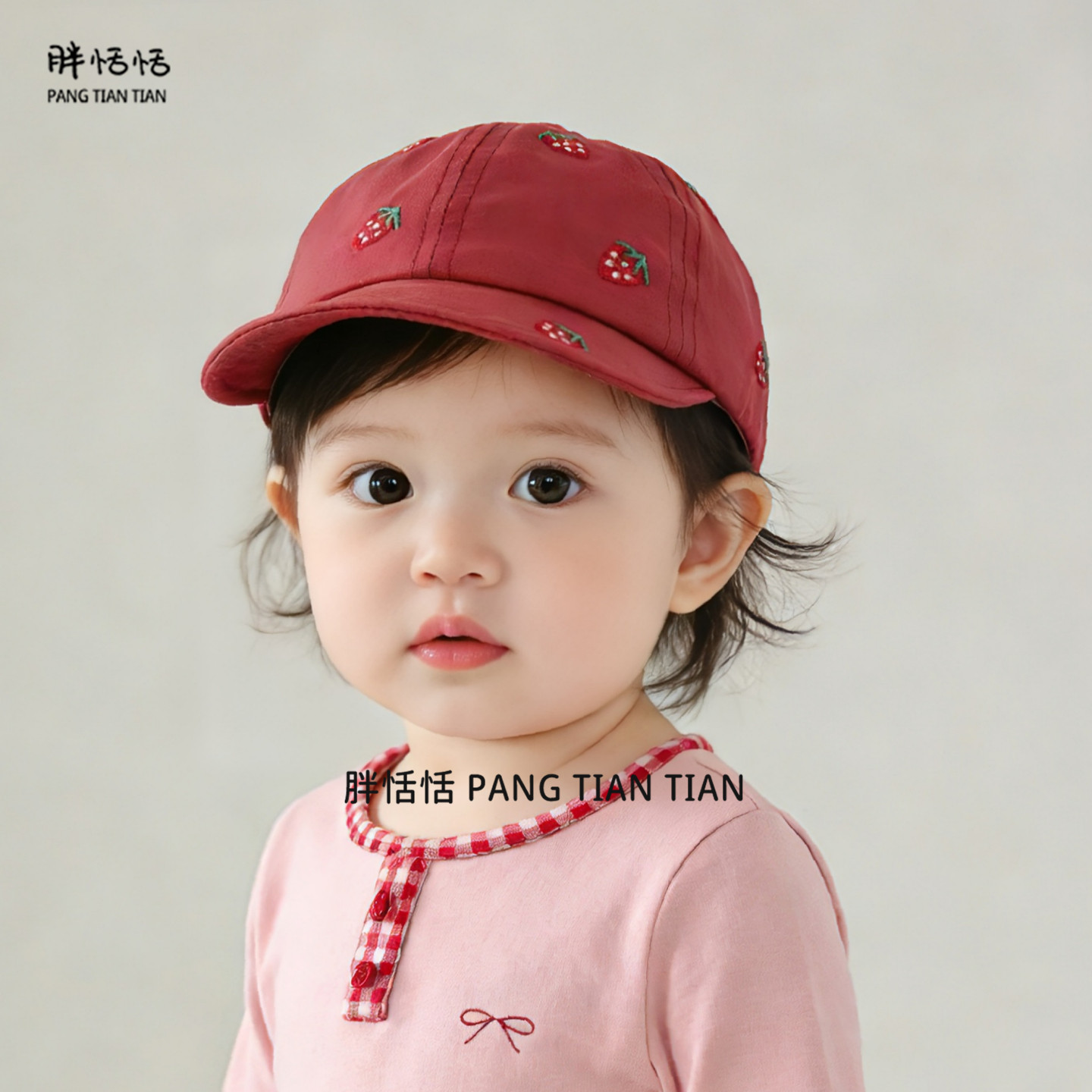 婴儿帽子春夏薄款韩版洋气小月龄遮阳鸭舌帽夏天女宝宝透气棒球帽