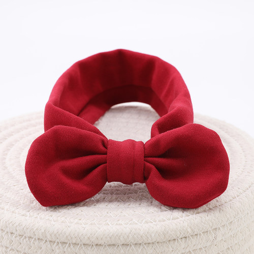 婴儿发带护囟门薄款夏季女宝头巾