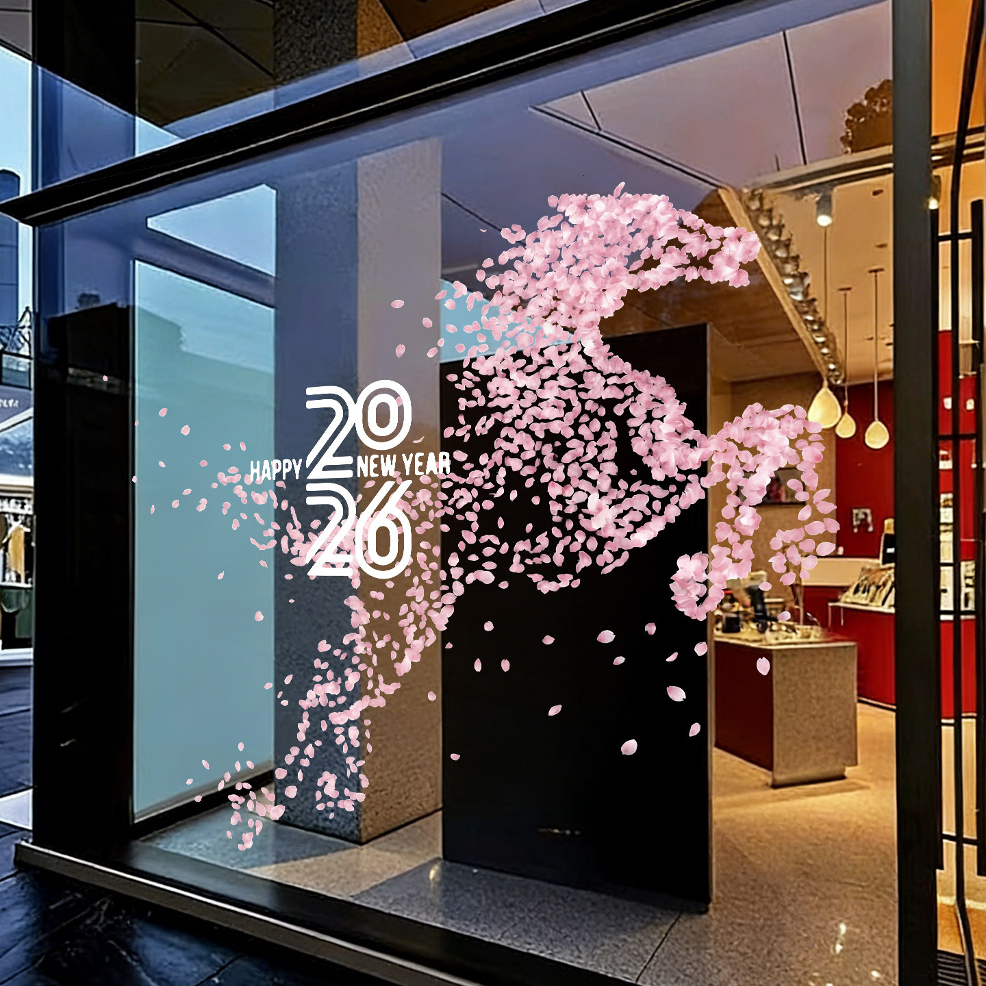 新年装饰窗花2026窗贴新年快乐玻璃贴马年静电贴门贴过年商场物业,家居饰品,软装墙贴,淘宝优惠券,粉丝福利购,淘宝优惠卷