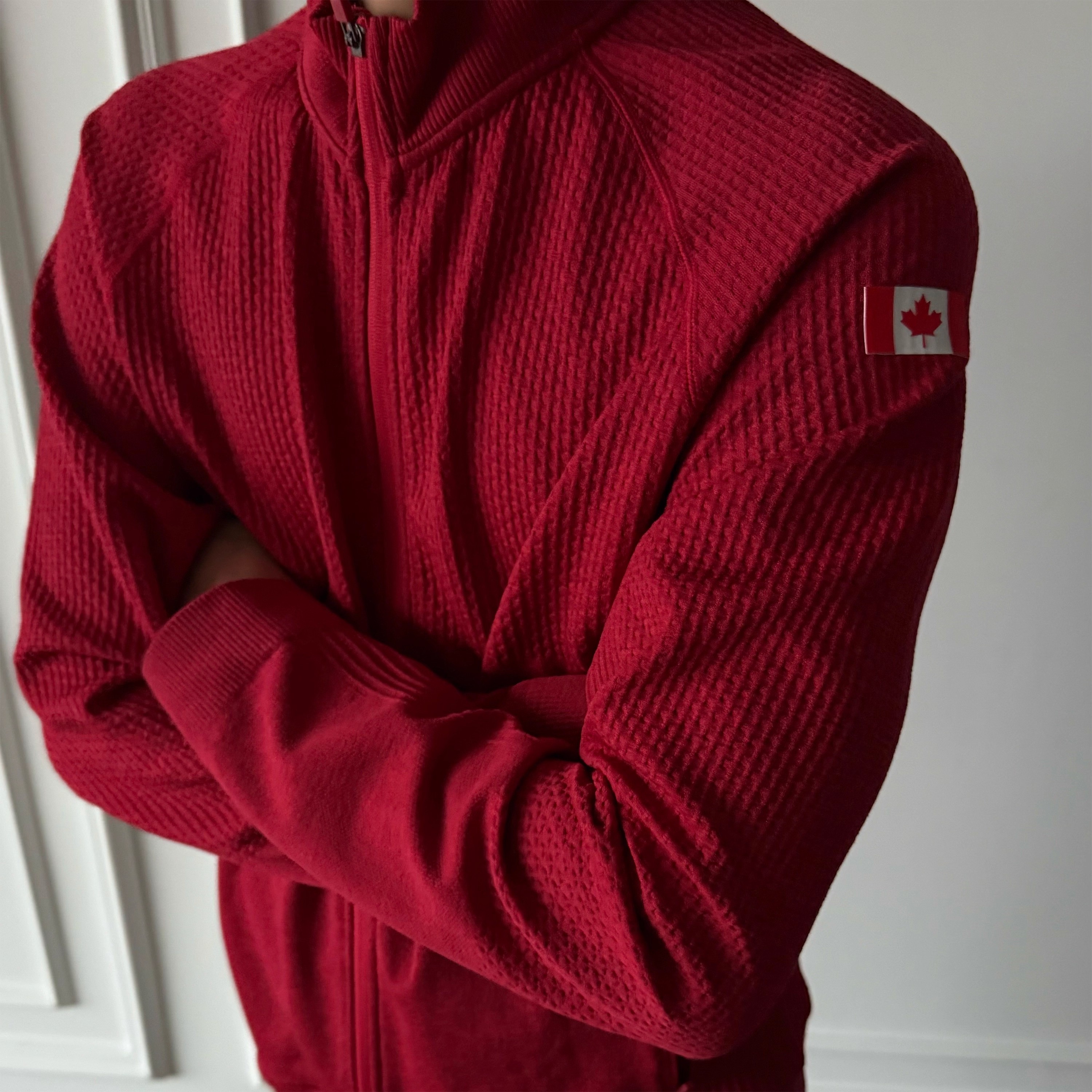 lulu同款立领跑步训练拉链卫衣男肌理感速干休闲运动健身开衫外套