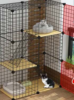 宠物猫笼兔子窝豚鼠龙猫别墅式