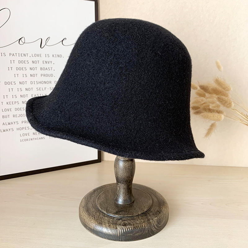 休闲渔夫帽网红女秋冬季日系