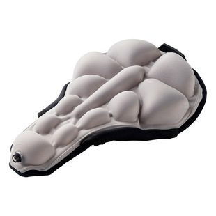 自行车3d缓冲坐垫防屁股痛充气鞍座坐垫套气囊避震公路车减震座套