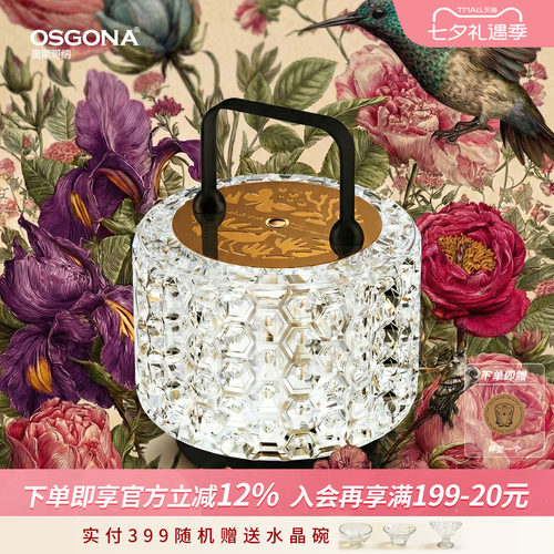 奥斯哥纳装饰台灯女生礼品定制