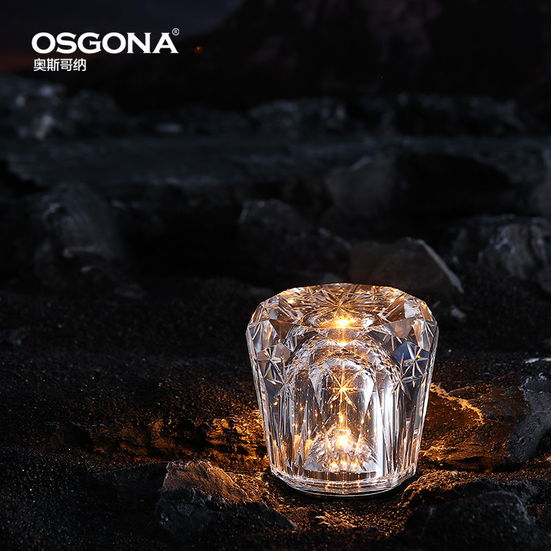 奥斯哥纳. 曜水晶︱轻奢装饰台灯摆件欧式高级卧室桌面氛围︱王子