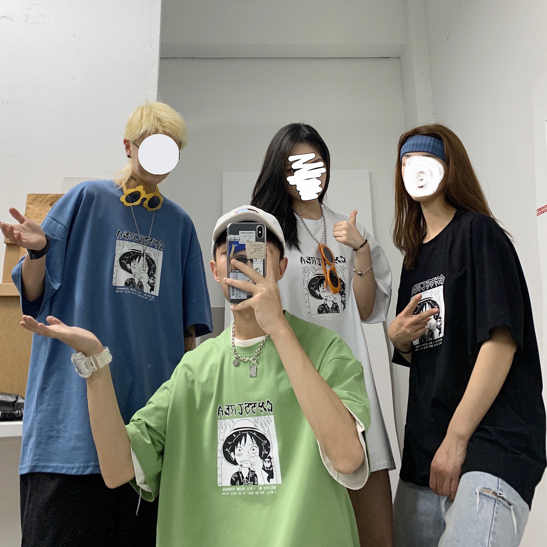 DX17066-P25 纯棉短袖t恤男大码半袖打底衫宽松体恤衫图片