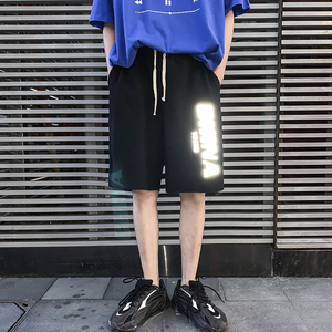DK31053-P25 运动短裤男宽松大码5五分裤男中裤沙滩裤图片