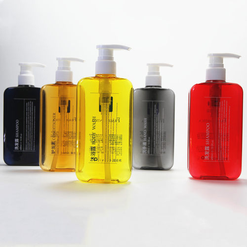 塑料PET瓶 400ml洗发水瓶乳液瓶化妆品沐浴露瓶包材 可定制印刷