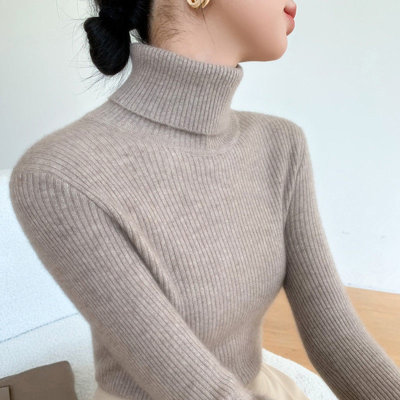 不起球高领毛衣女秋冬加厚内搭时尚洋气软糯修身显瘦针织打底衫女,女装/女士精品,毛衣,淘宝优惠券,粉丝福利购,淘宝优惠卷