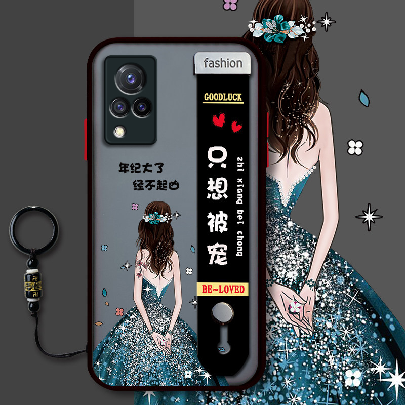 vivos9/s10/s7手机壳女腕带支架