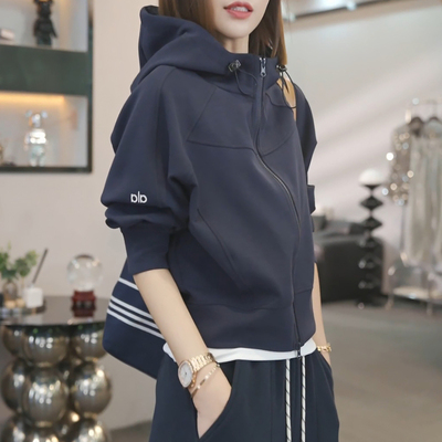 连帽卫衣外套女士2025春