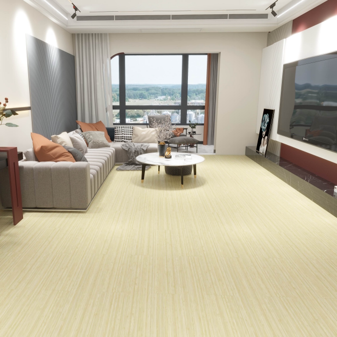 spc锁扣地板 防潮环保地板拼装卡扣式家用防火耐磨酒店仿木石晶