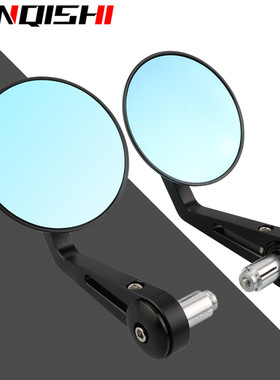 义骑重机V8 K8 GT250 国产哈雷太子手把后视镜车把反光镜手把镜
