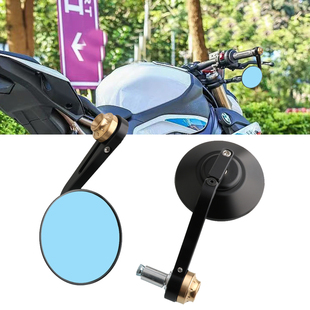 适用本田CB1000R/750 CB400SF 改装大视野手把镜车把后视镜反光镜