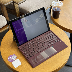 适用微软surface键盘pro3/4/5/6/7/7+磁吸无线蓝牙go/go2/go3/g4屏幕键盘盖8/9/10/X平板电脑鼠标套装二合一