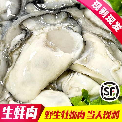 丹东新鲜生蚝肉鲜活现剥海蛎子肉