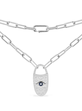 APM MONACO 御邪之眼链条项链男女小众独特AC5760XKB