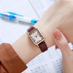 手表女款轻奢小众2025新款高级感正品小巧学生初高中考试机械石英