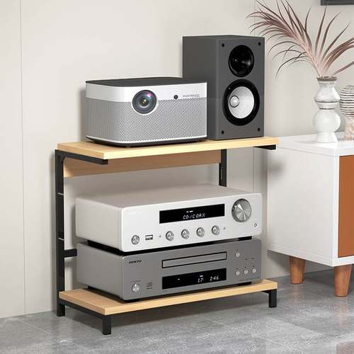 功放机架胆机支架分层放置家用移动音响混音器放置架收纳层架CD机