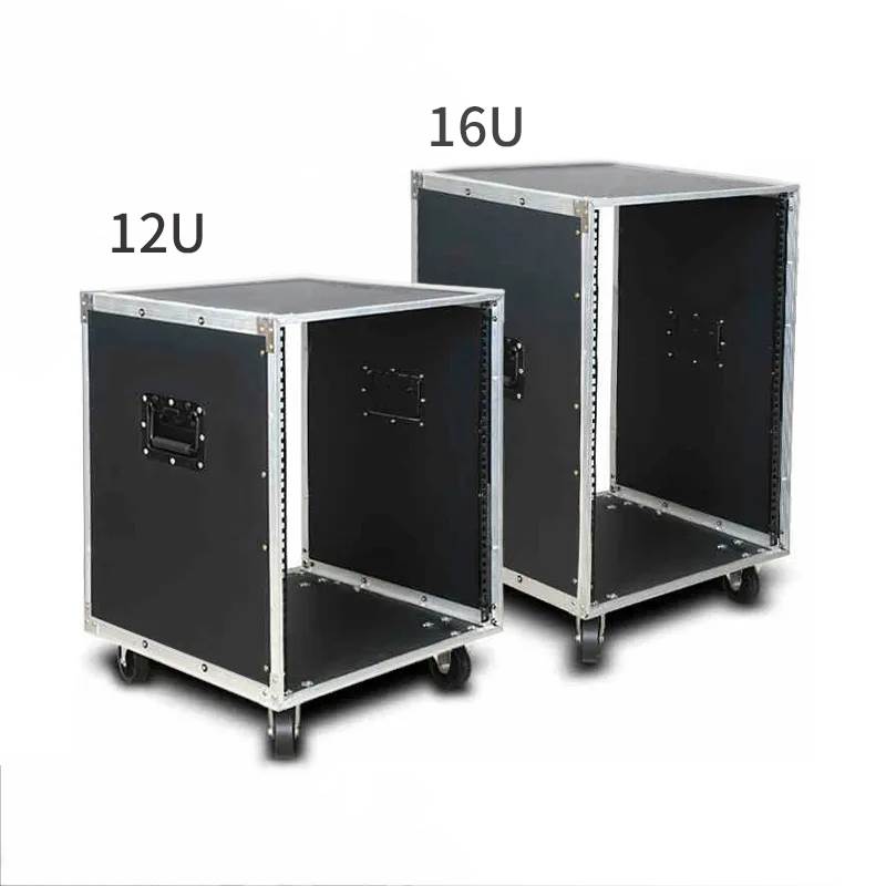 12u音响机柜16u调音台功放机柜音响舞台架子演出流动周边设备机柜