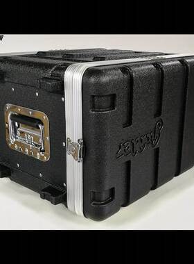 6U310ABS航空箱音响机柜标准中款机箱塑料机箱话筒接收机功放机柜