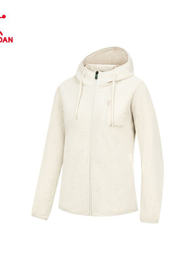 乔丹女针织开衫2025年冬季新款休闲加绒外套商场同款QDFWD2254449