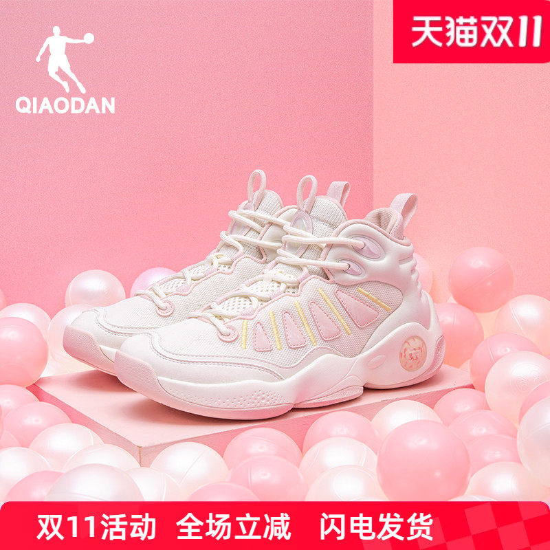 乔丹篮球鞋女款2025秋季新款ins高帮专业训练球鞋跑步运动鞋女鞋