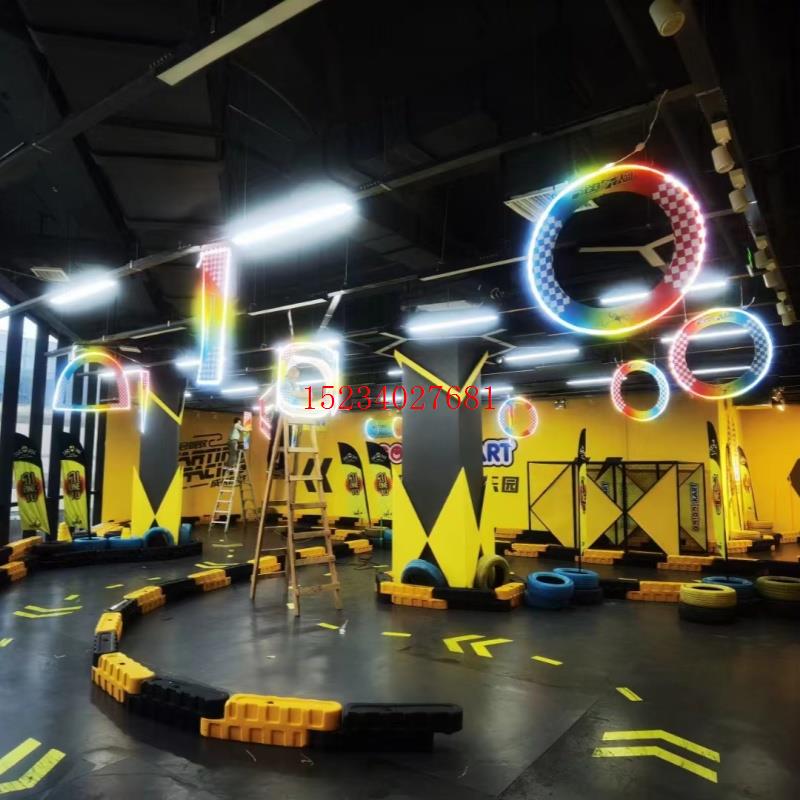 四轴无人机障碍赛道消防公安穿越机比赛场地拱门方门帆布框架赛道