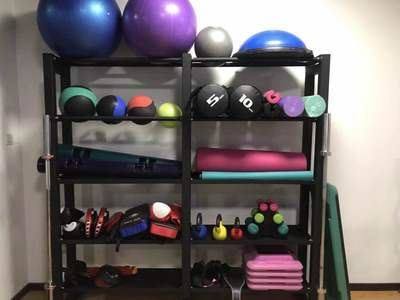 置物架瑜伽垫可定制铃壶球架