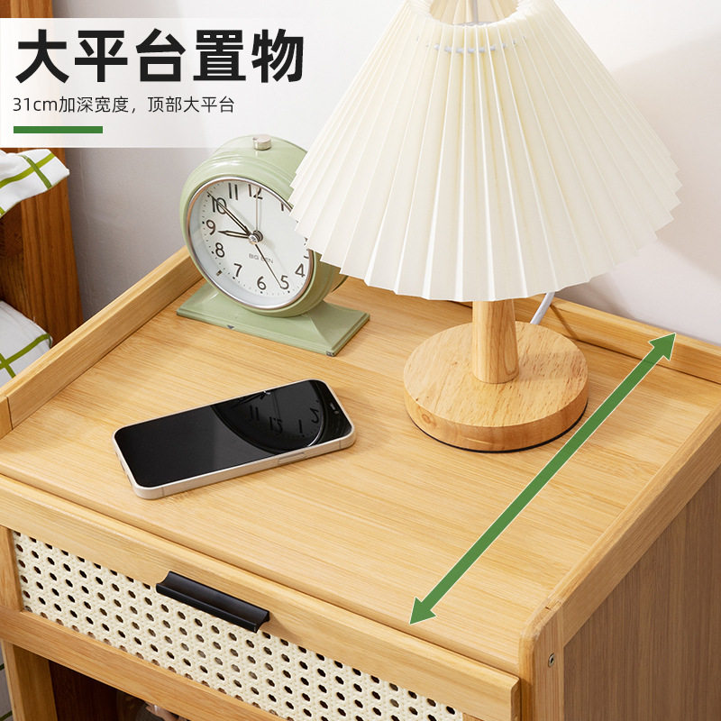 卧室床头柜轻奢高级感小型家用床边柜床头收纳柜边几柜家用,住宅家具,床边桌,淘宝优惠券,粉丝福利购,淘宝优惠卷