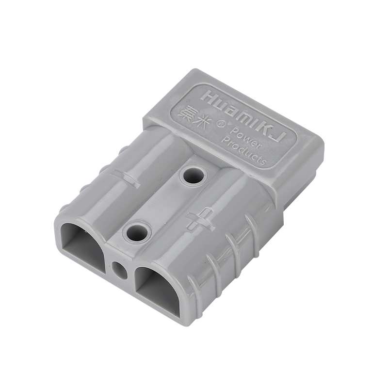 HuamiKJ/秦米電動叉車蓄電池充電插頭50A/600V鋰電大電流電瓶連接