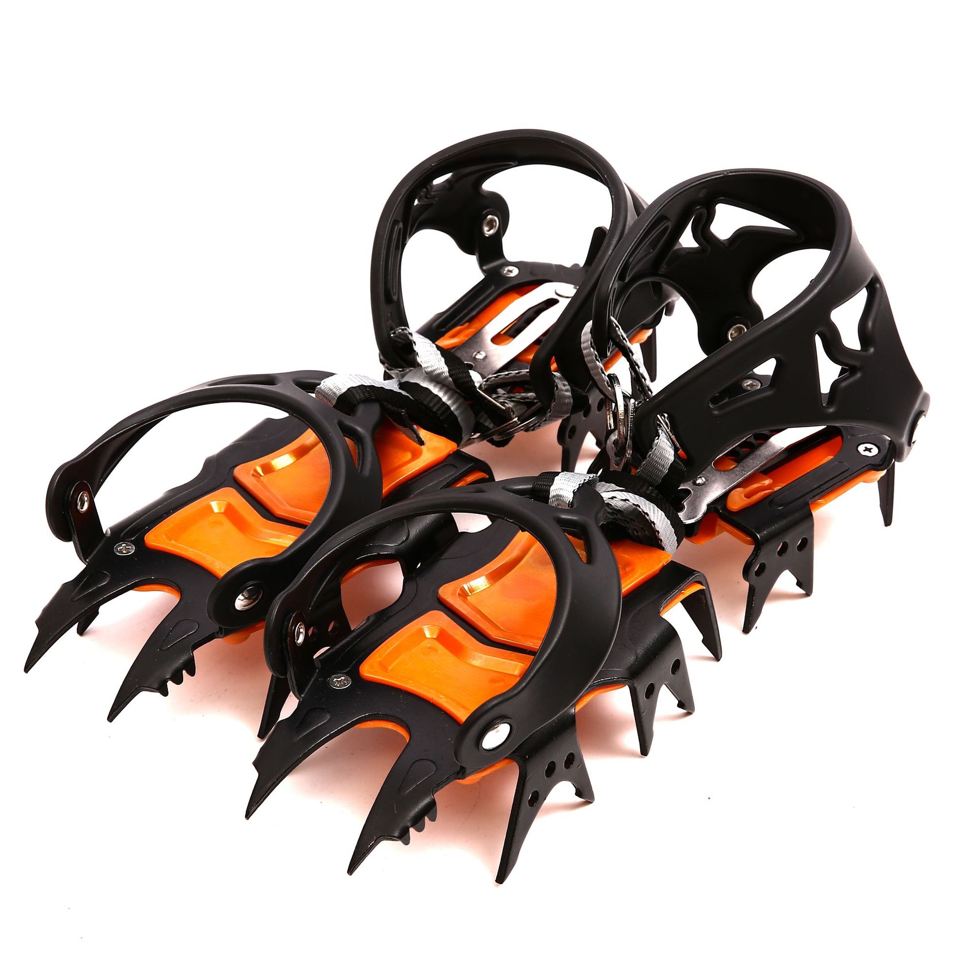 冰爪防滑鞋套18齿虎牙式钉鞋