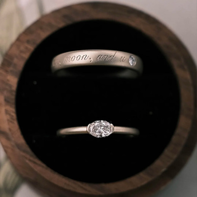 OBD原创925银培育钻戒指