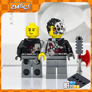 第三方幻影忍者njo088塞勒斯博格绝版稀有机甲机器人仔克普特反派