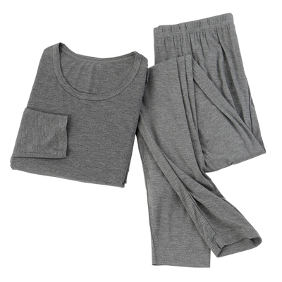 莫代尔秋衣秋裤套装男加肥加大