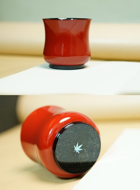 非遗大漆螺钿手工主人杯