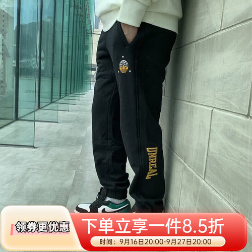 阿迪达斯跑步束脚健身刺绣男裤