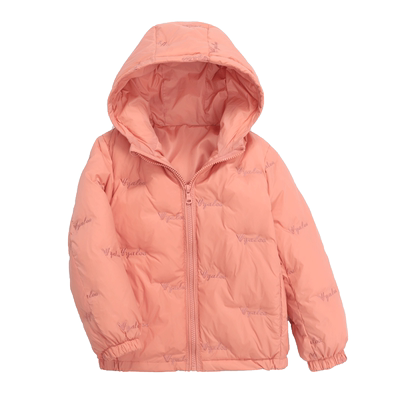 雅鹿轻薄短款中大童冬装羽绒服