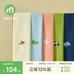 60支纯棉儿童床单单件全棉单人被单宿舍床单双人纯色简约刺绣床单