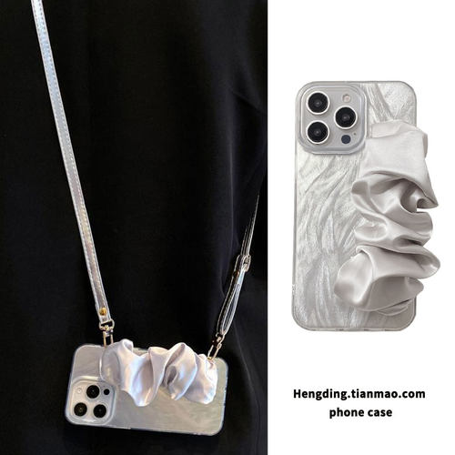 华为硅胶高级羽纱弹力丝绸腕带